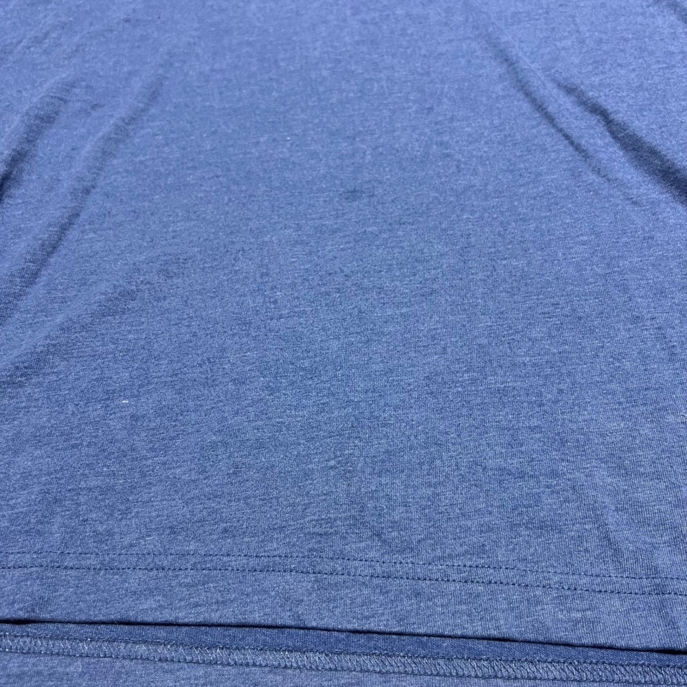 Nautica Mens Blue Heathered Long Sleeve Polo Shirt Size Large NWT - Picture 9 of 16